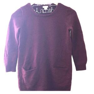 J.Crew xxs maroon sweater